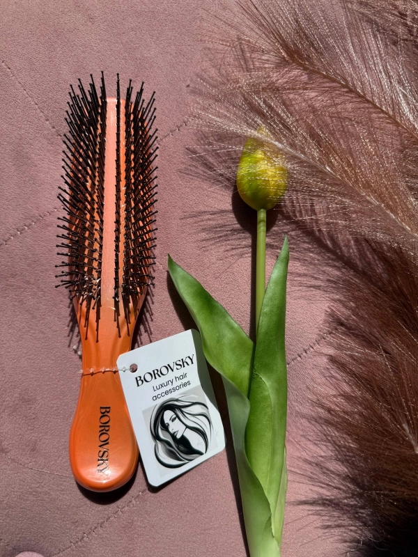 Scalp Brush Borovsky Orange Juice Szczotka do pielęgnacji włosów i skóry głow.jpg