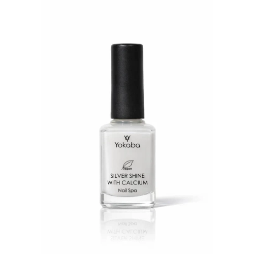 Yokaba Nail spa silver conditioner Mleczna odżywka do paznokci perłowa 15ml