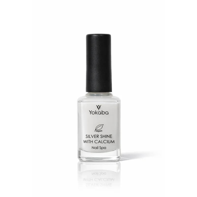 Yokaba Nail spa silver conditioner Mleczna odżywka do paznokci perłowa.jpg
