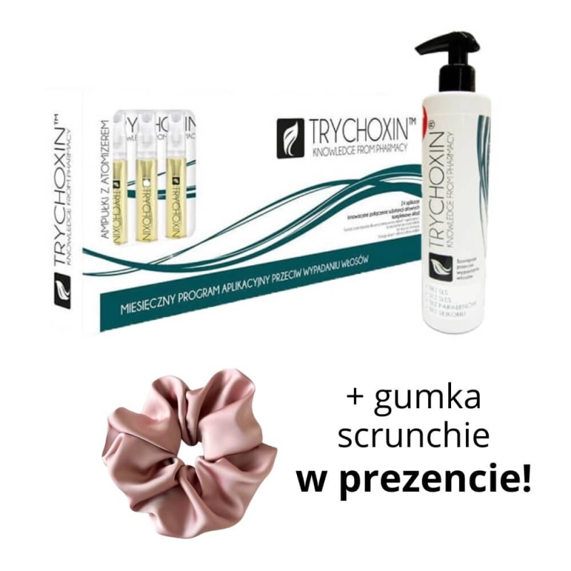 Trychoxin ampulki i szampon przeciw wypadaniu wlosow + gumka scrunchie.jpg