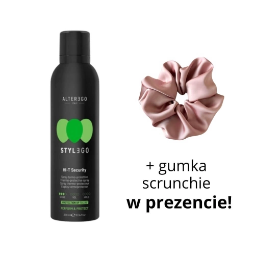 Alter Ego stylego Hi-T Security Spray termoochronny 300ml + scrunchie