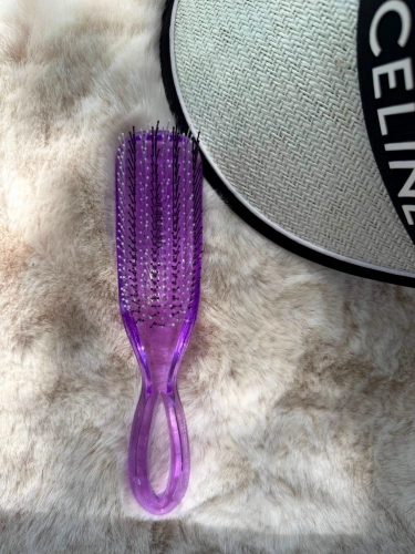Scalp Brush Borovsky Plum Szczotka do pielęgnacji włosów i skóry głowy