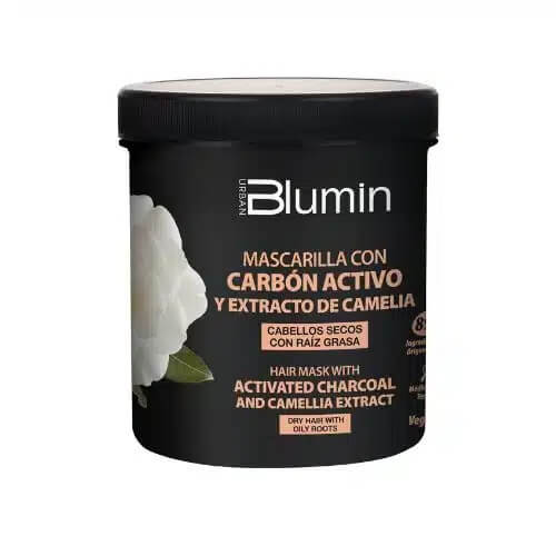 Blumin carbon and camelia Maska do włosów suchych i przetłuszczających się u nasady 700ml