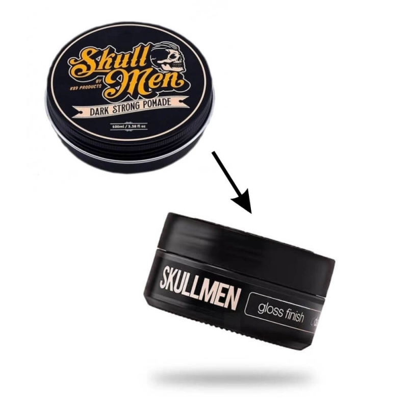 WATS SKULL MEN - Odsiwiająca, przyciemniająca mocna pomada do stylizacji włosów 100ml.jpg