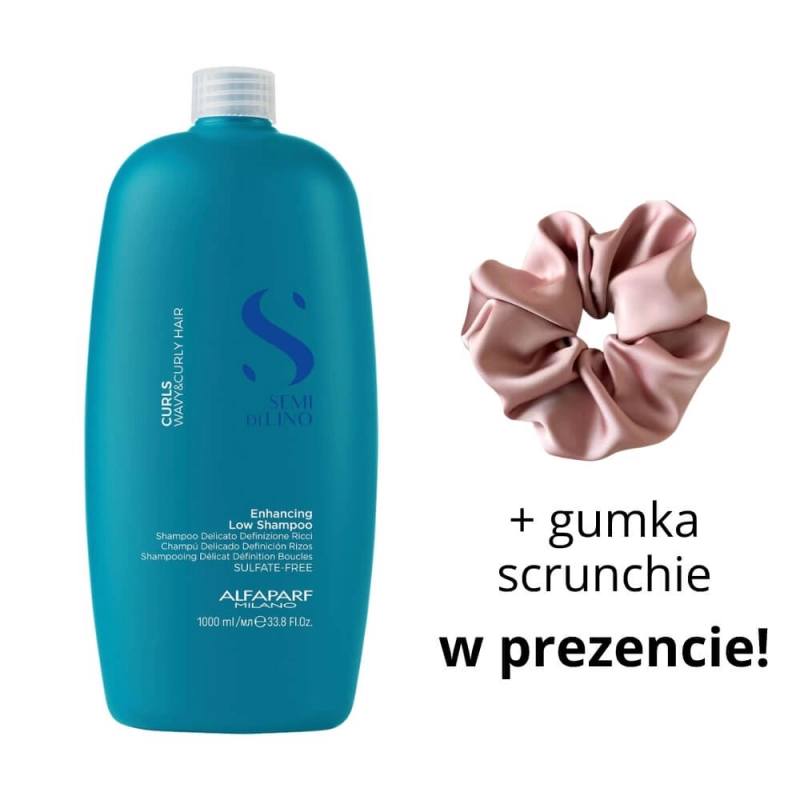 Alfaparf sdl curls Szampon do wlosow kreconych 1000ml + scrunchie.jpg