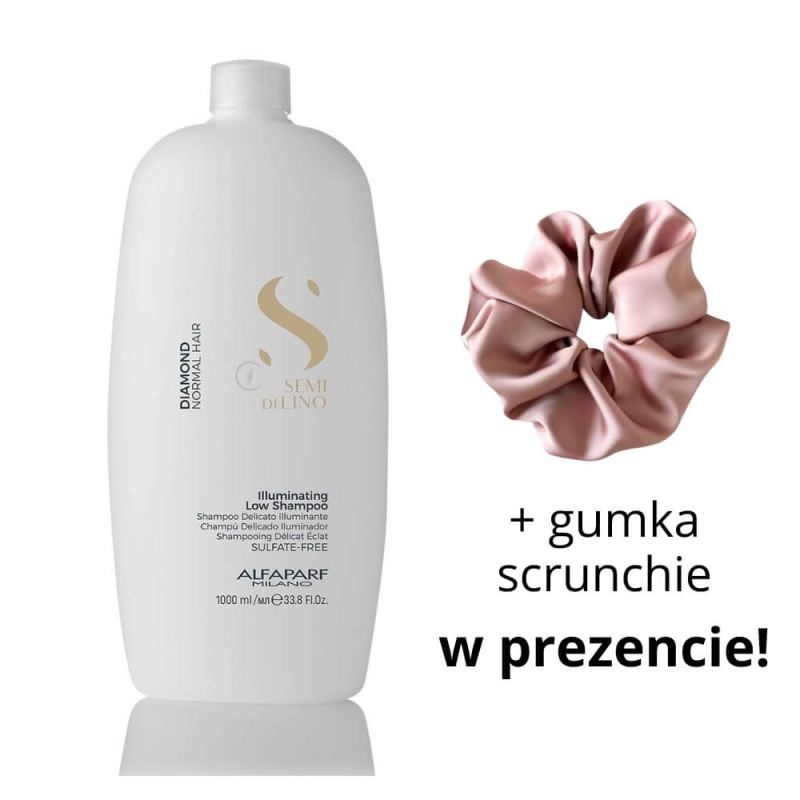 Alfaparf sdl diamond Szampon rozswietlajacy do wlosow normalnych 1000ml + scrunchie.jpg