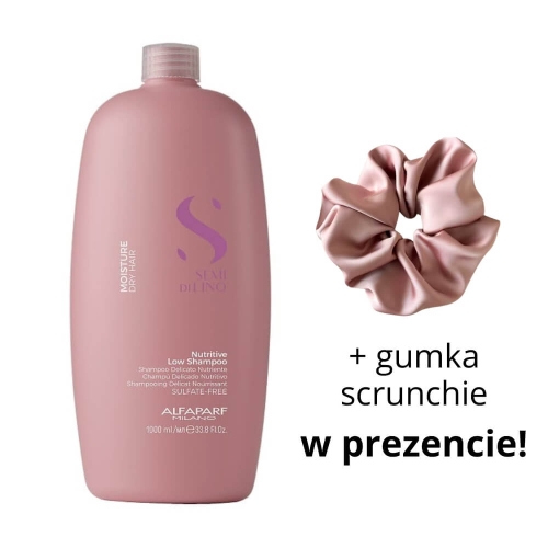Alfaparf moisture nutritive Szampon nawilzajacy do wlosow suchych 1000ml + scrunchie.jpg