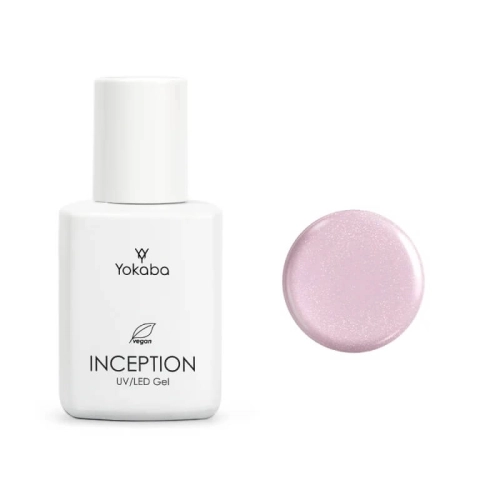 Yokaba inception Samopoziomujący żel do paznokci z pędzelkiem 19 pink daimond 30ml