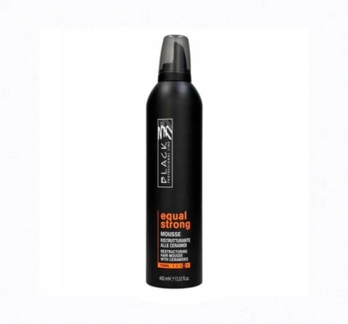 Black equal strong Mocna pianka do włosów 400ml.jpg
