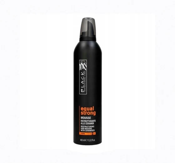 Black equal strong Mocna pianka do włosów 400ml.jpg
