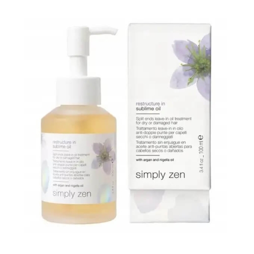 Simply zen restructure sublime Olejek odbudowujący do włosów 100ml.jpg