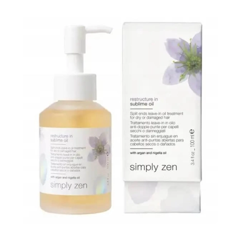 Simply zen restructure sublime Olejek odbudowujący do włosów 100ml