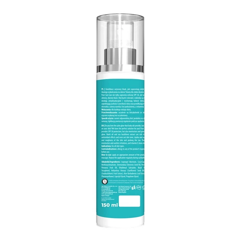 Apis pure sun SPF30 Ochronny olejek do ciała 150ml.jpg