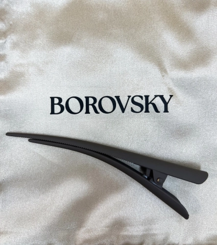 Borovsky Klips do włosów ciemny brąz 1 sztuka