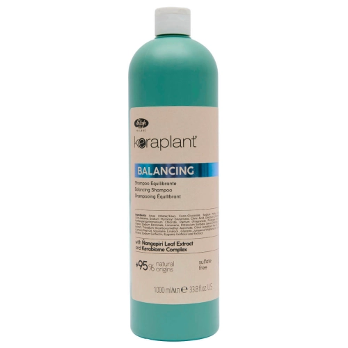 Lisap keraplant balancing Szampon równoważący do włosów przetłuszczających się 1000ml