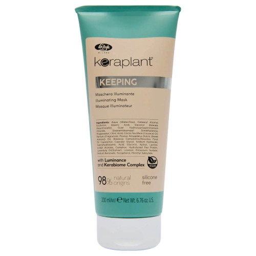 Lisap keraplant keeping Rozświetlająca maska do codziennej pielęgnacji włosów 200ml