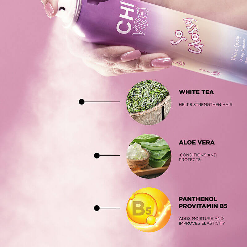 Chi vibes so glossy Spray nabłyszczający do włosów 150g.jpg