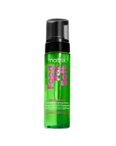 Matrix food for soft Nawilżająca pianka dodająca objętości do włosów suchych 200ml