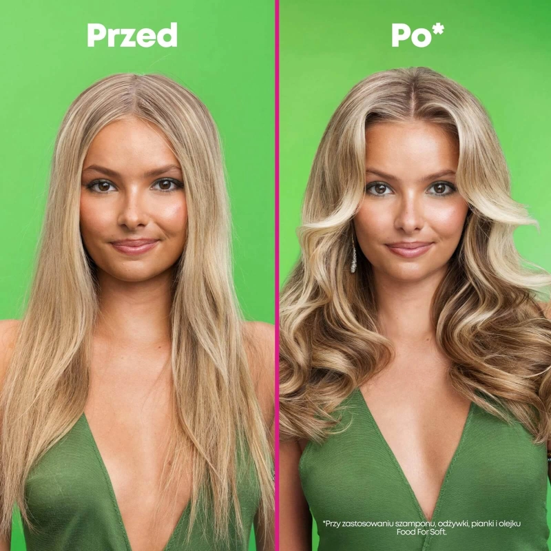 Matrix food for soft Nawilżająca pianka dodająca objętości do włosów suchych 200ml.jpg