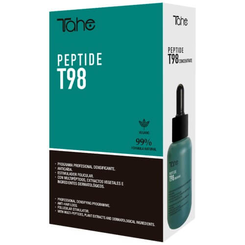Tahe peptide t98 Profesjonalny program przeciw wypadaniu włosów z multipeptydami Szampon peptydowy 300ml Koncentrat 50ml