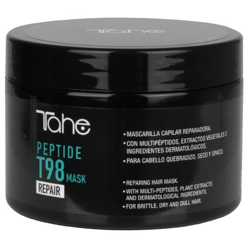 Tahe peptide t98 repair Maska regenerująca z multipeptydami do włosów suchych i zniszczonych 300ml.jpg