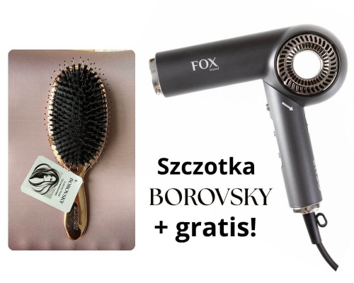 Fox travel Suszarka podróżna składana z jonizacją 1500-1800W + szczotka.jpg