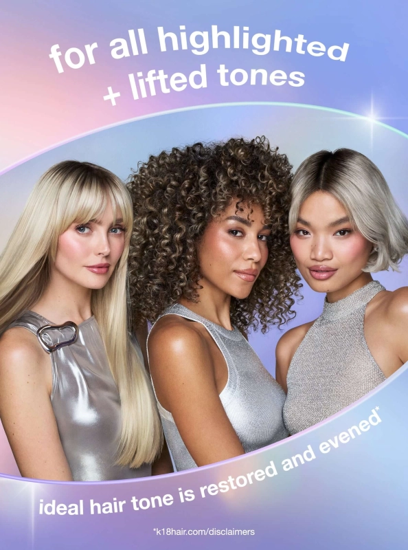 K18 triple bright Fioletowy szampon w piance do włosów blond 125ml.jpg