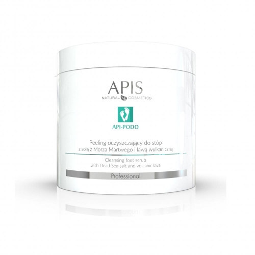 APIS API PODO Peeling oczyszczający do stóp z solą z Morza Martwego i lawą wulkaniczną 700g.jpg