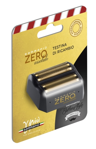 Gamma Piu - Głowica z foliami do golarki Absolute Zero  nakładka